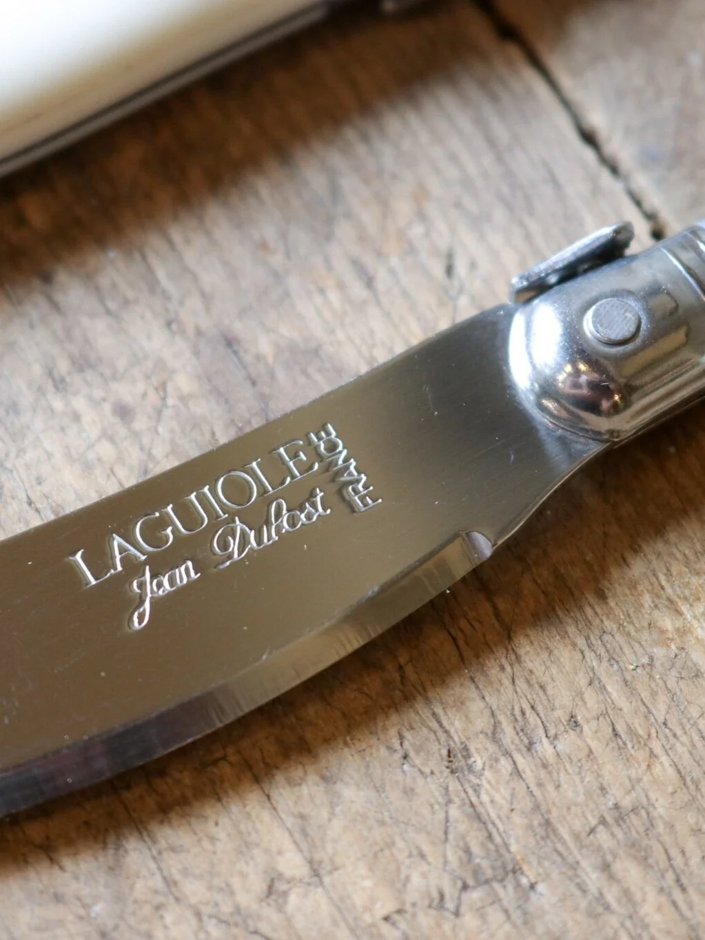 Laguiole French Charcuterie Cheese Knife - Jean Dubost Cutlery